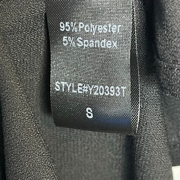 Tuckernuck Pomander Place Kenzo Crepe Long Sleeve Mini Dress size S Black - Picture 9 of 9